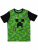 Футболка Minecraft Creeper Face зеленая Размер 32