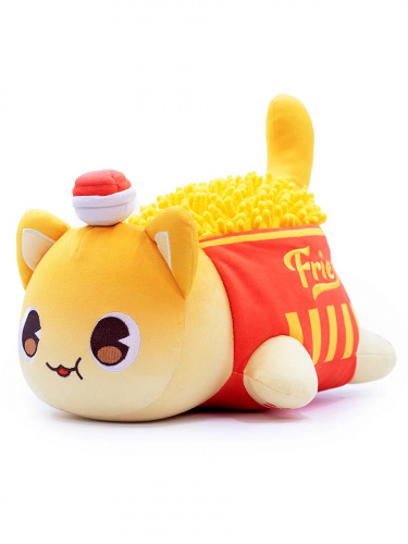 Мягкая игрушка - подушка кот Картошка Фри French Fries Cat 25см