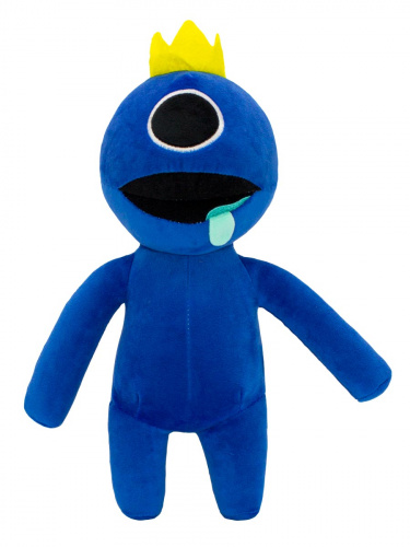Мягкая игрушка Радужные друзья Rainbow friends Blue Моноглаз синий 32см