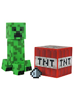 Фигурка Minecraft Creeper Крипер с аксессуарами пластик 8см