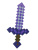 Меч Майнкрафт Фиолетовый Minecraft 52см