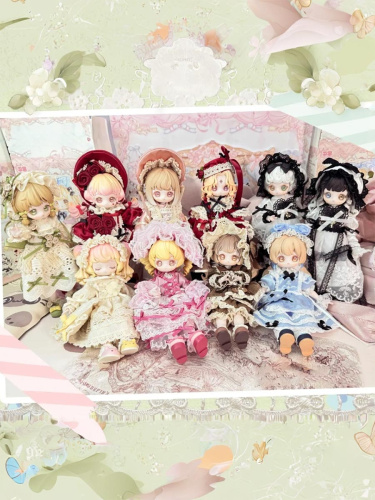 Фигурка шарнирная кукла БЖД Kiseki Старинные сокровища в сюрприз-боксе 13,5см, 1шт.