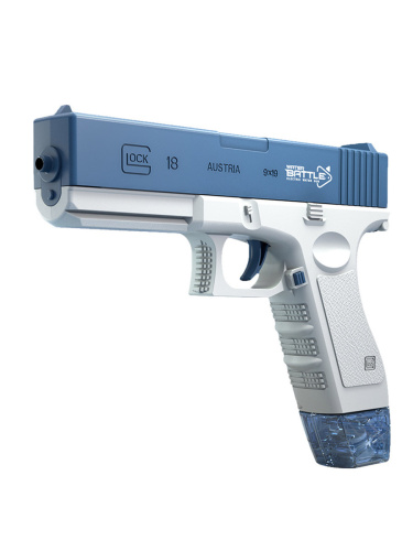 Водяной пистолет Глок синий, 21 см